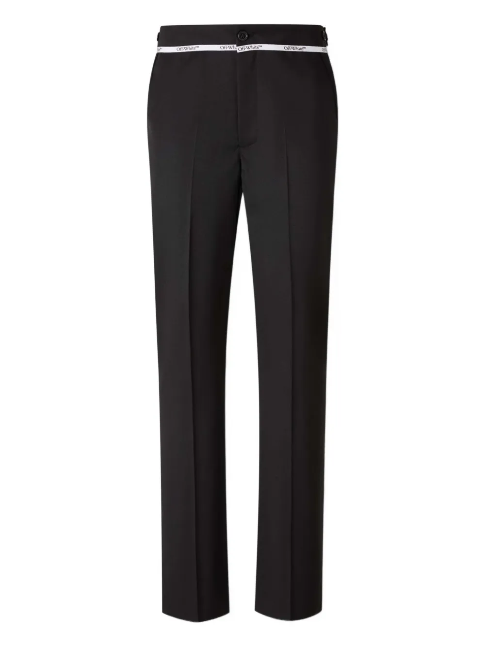 

Брюки с вышивкой логотипа Off-White, черный