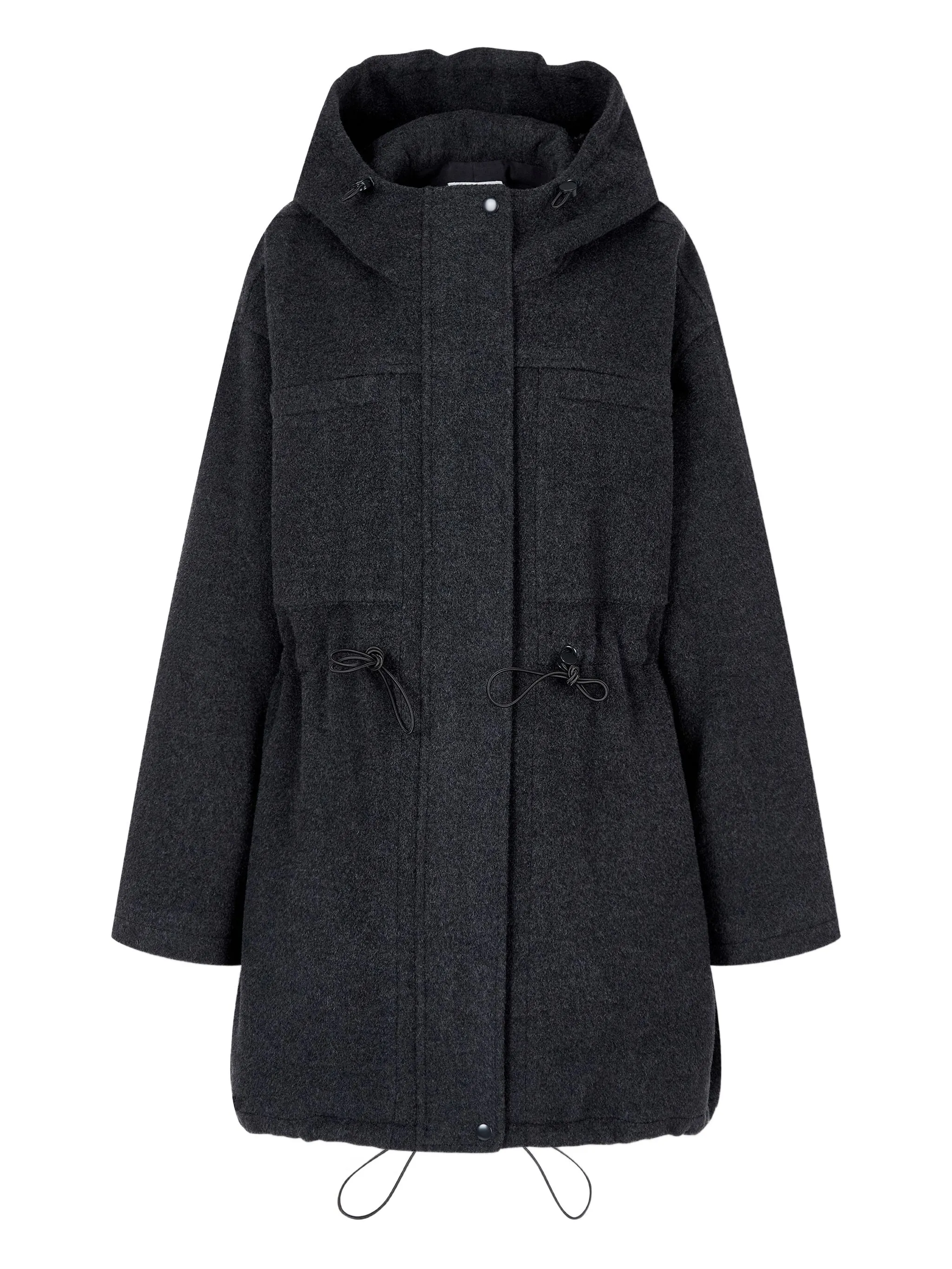 

Пальто с капюшоном Tomboy, серый