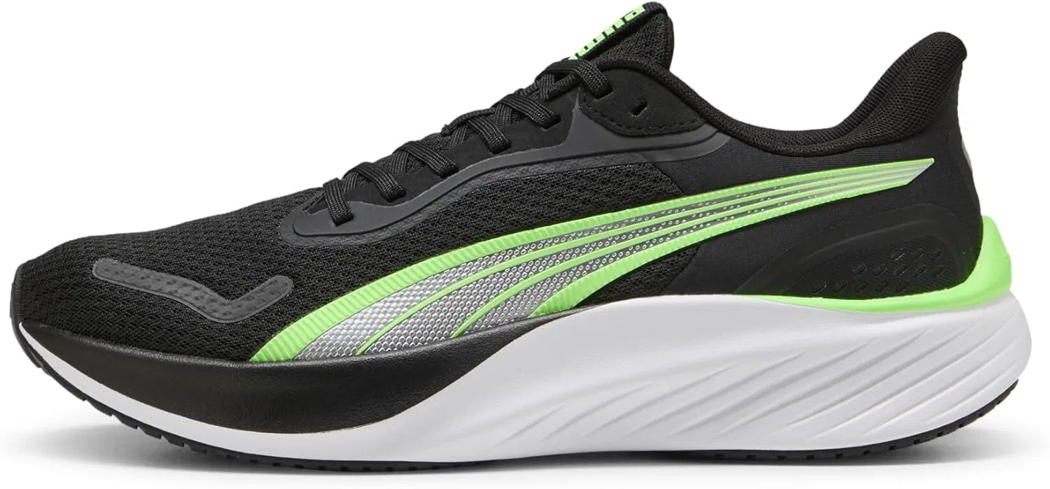 Мужские кроссовки для трейлраннинга PUMA Electrify Nitro, кроссовки для бега Nitro Foam, Puma Black Green Glare