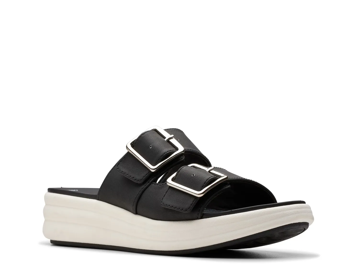 

Сандалии Cloudsteppers Drift Wedge Sandal Clarks, черный