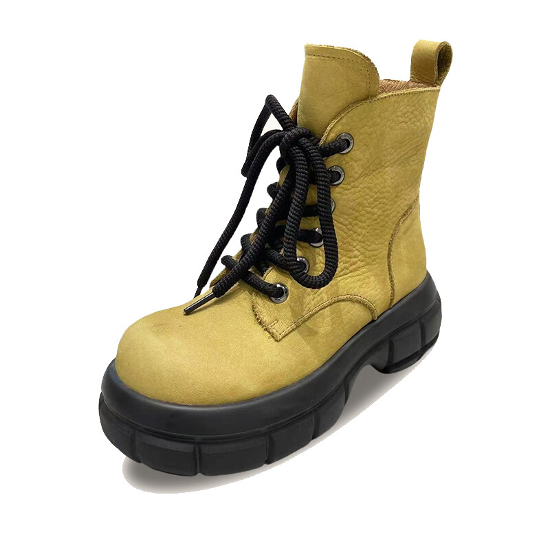 

Ботинки Martin Boot женские Zhengran, желтый