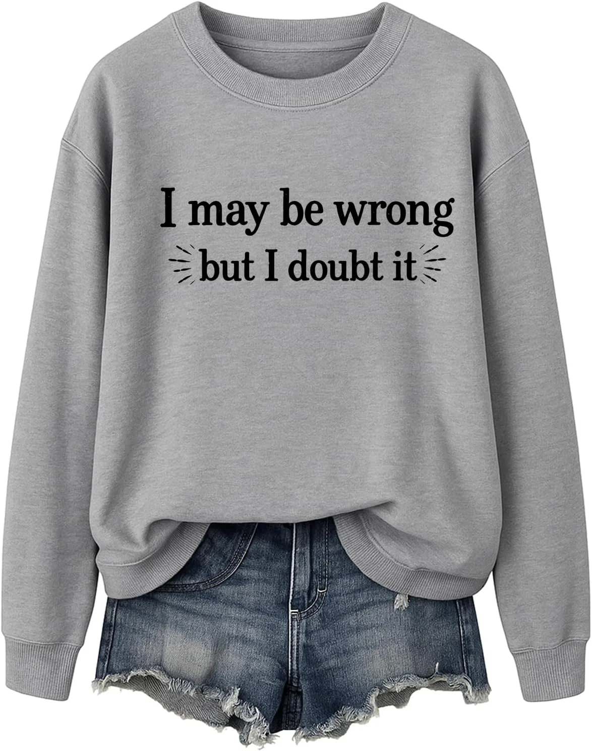 

Толстовка с капюшоном I May Be Wrong but I Doubt It ARTLOX