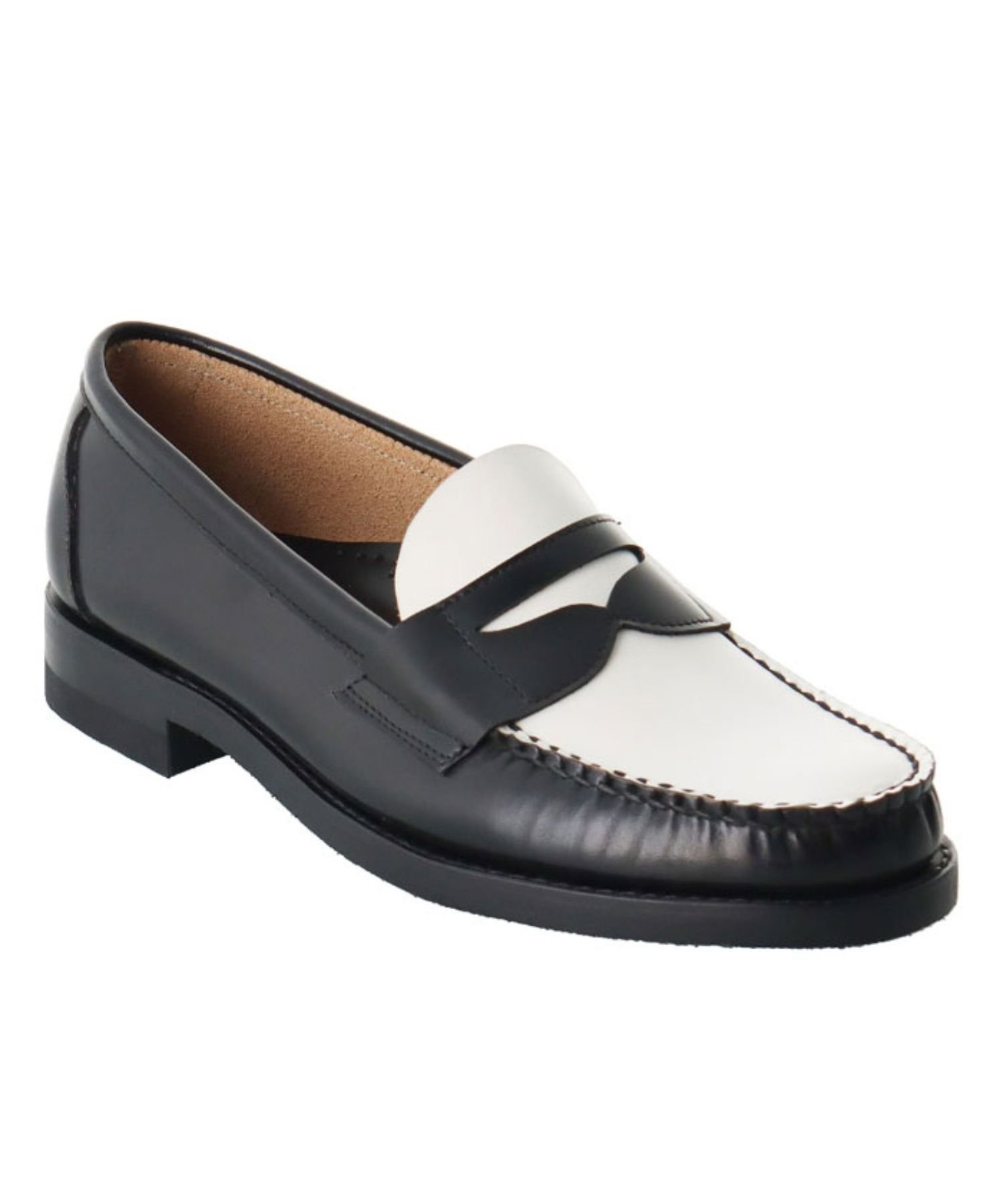 Лоферы Regal 61FL черно-белого цвета, повседневная обувь. Regal, Black and White — фото 3