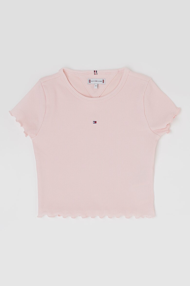

Футболка с волнистыми краями Tommy Hilfiger, оранжевый