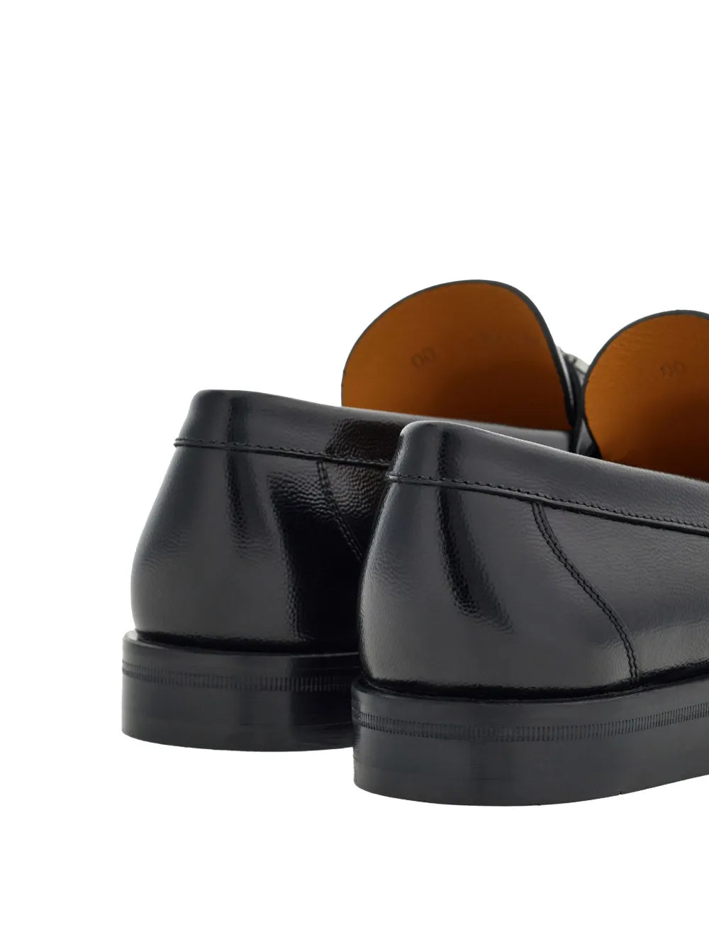 Феррагамо Ганчини кожаные лоферы Salvatore Ferragamo, черный — фото 3