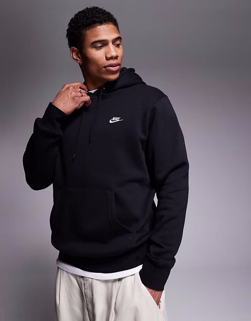 

Толстовка Nike Club черного цвета