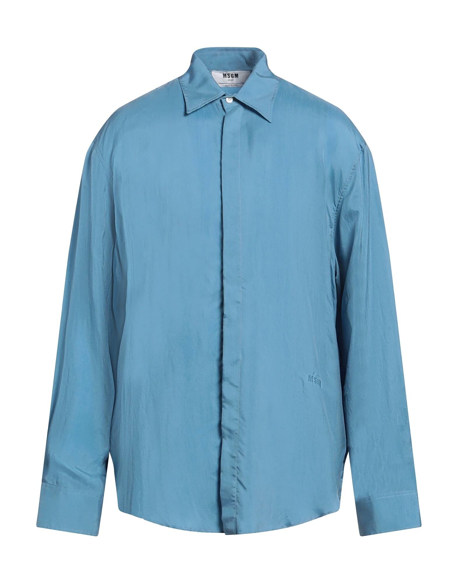 

Рубашка Msgm, пастельно-голубой