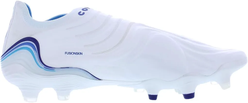 Универсальные кроссовки Adidas Copa Sense+ для твердой поверхности, белый/синий/индиго — фото 2