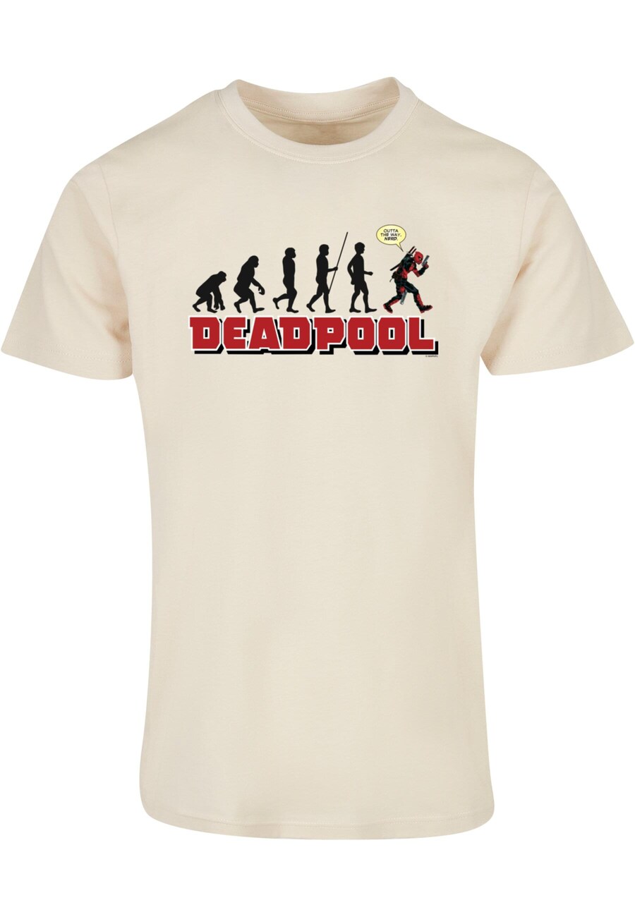 

Рубашка ABSOLUTE CULT Deadpool - Evolution, песочный