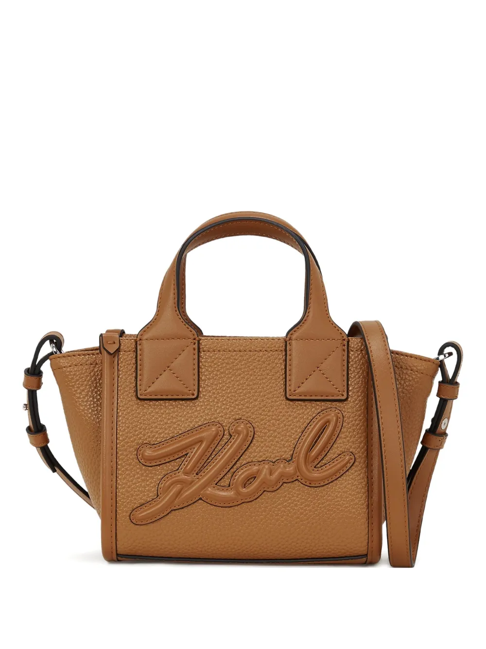 

Маленькая сумка-тоут K/Skuare KARL LAGERFELD, коричневый