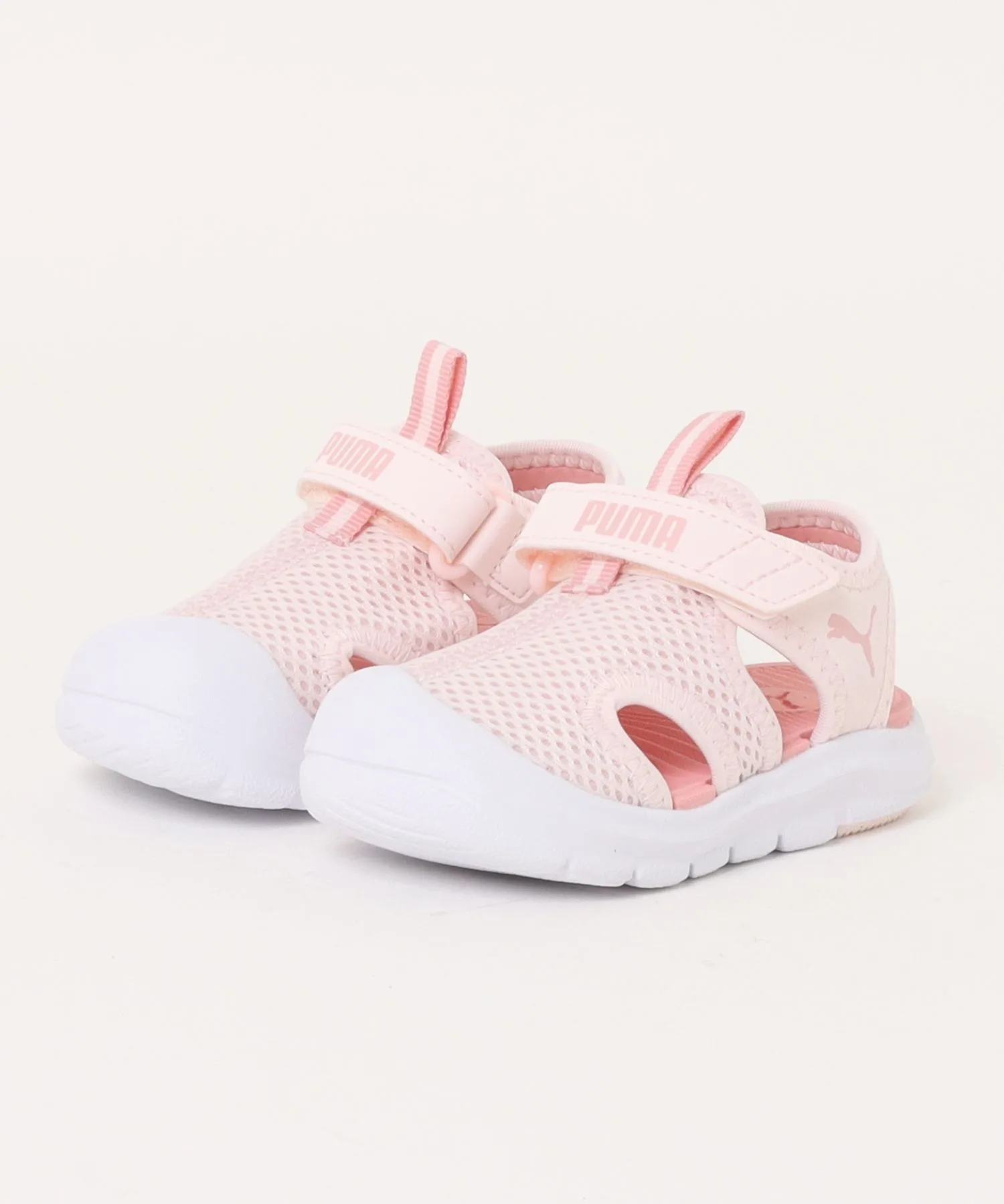 Детские сандалии из дышащего меша PUMA FUN RACER MESH V INFANT розовые