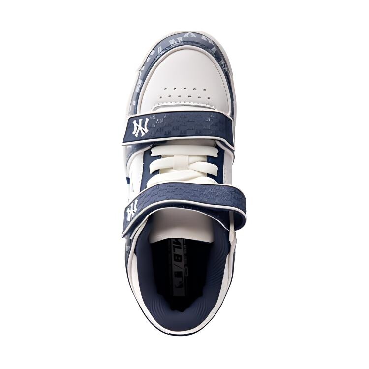 Кроссовки MLB Chunky Kids Lifestyle Shoes Kids Low-top Blue/White, синий/белый — фото 4