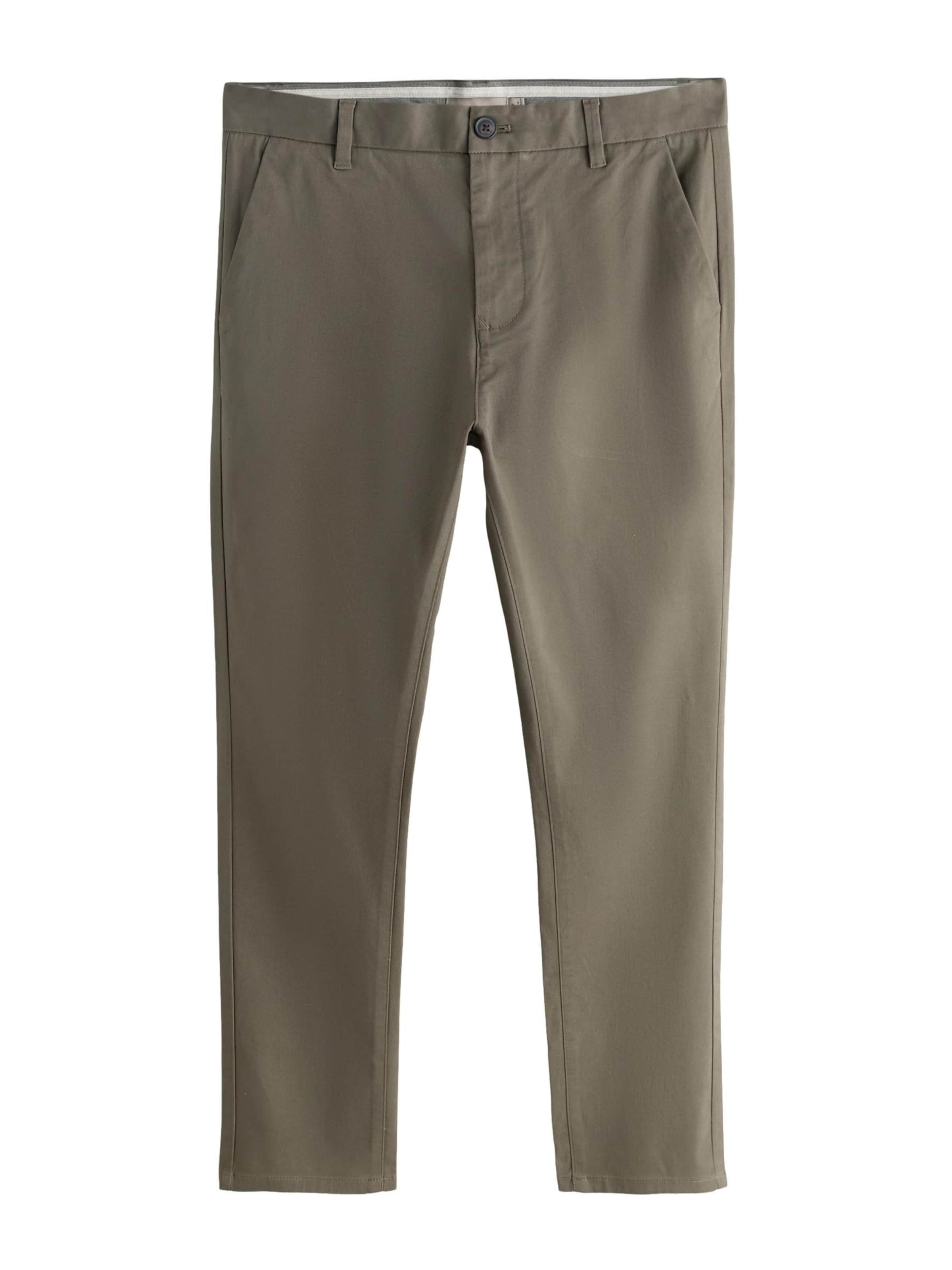 Next Брюки чинос slim fit в цвете мокко