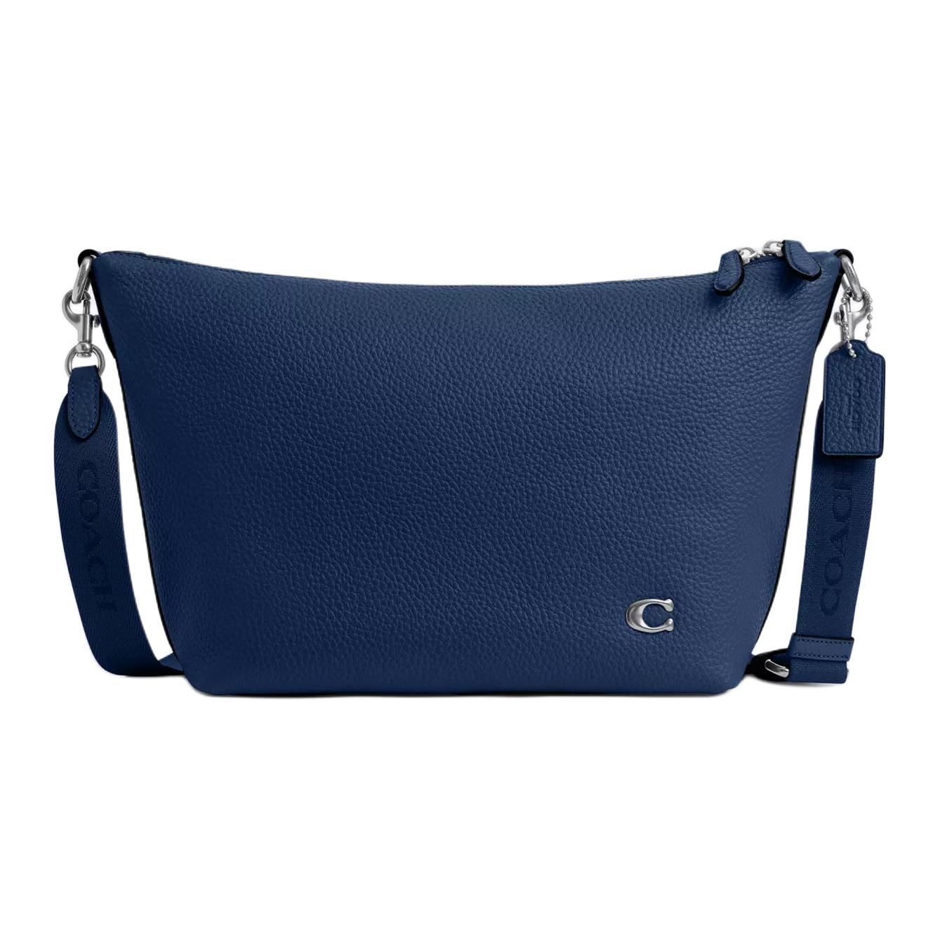 

COACH Кожаный мессенджер, кроссбоди, плечевая сумка Medium мужская Dark Blue