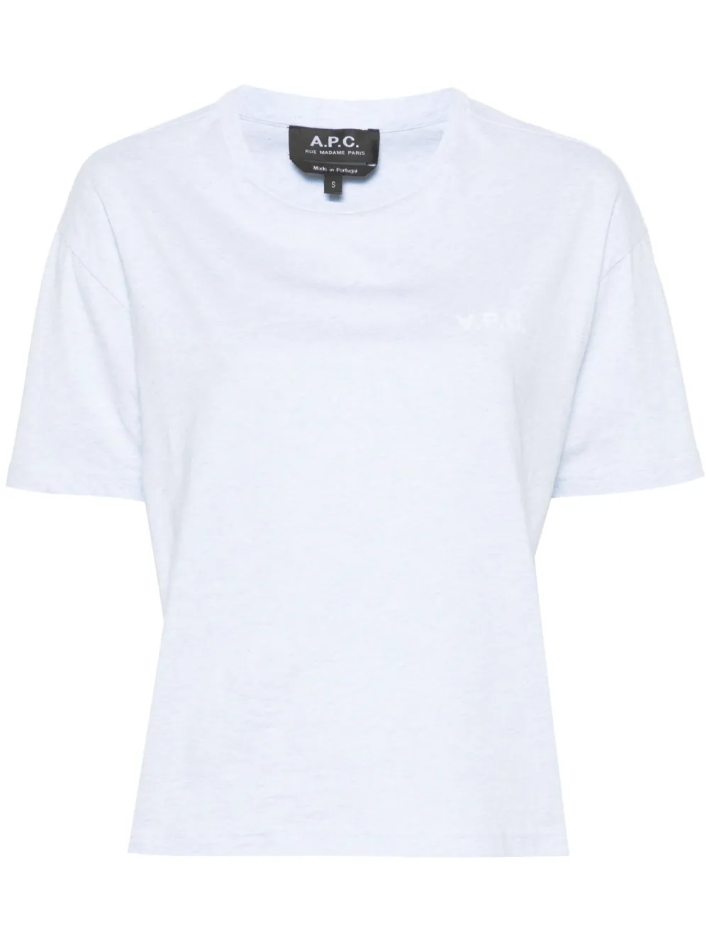 

Футболка с логотипом A.P.C., синий