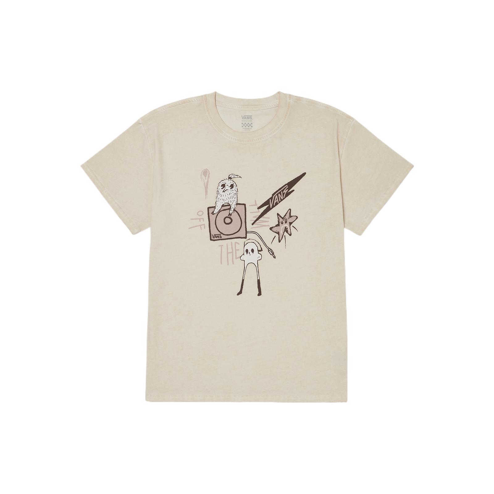 

Vans Футболка с рукавом дроп-шипл женская khaki, Хаки, Vans Футболка с рукавом дроп-шипл женская khaki