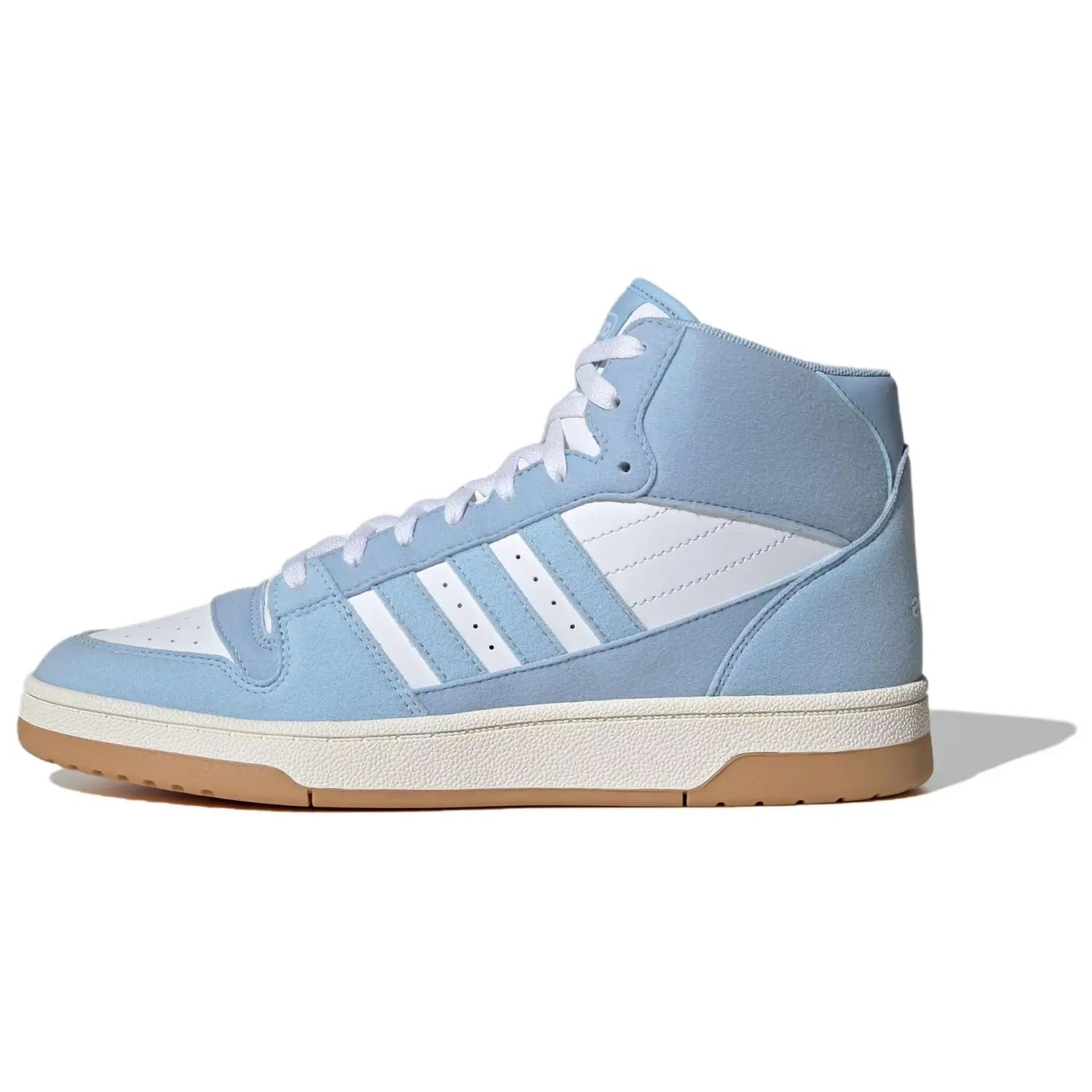 

Баскетбольные кроссовки TURNAROUND Basketball Shoes Unisex Mid-Top Blue Adidas