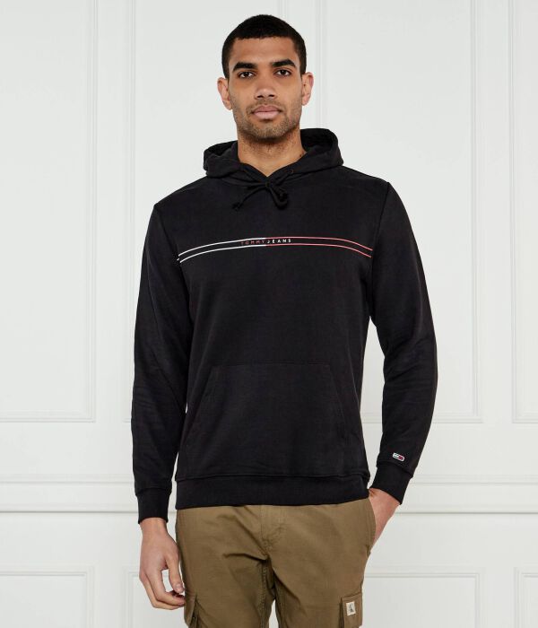 

Свитер Regular fit Tommy Jeans, черный