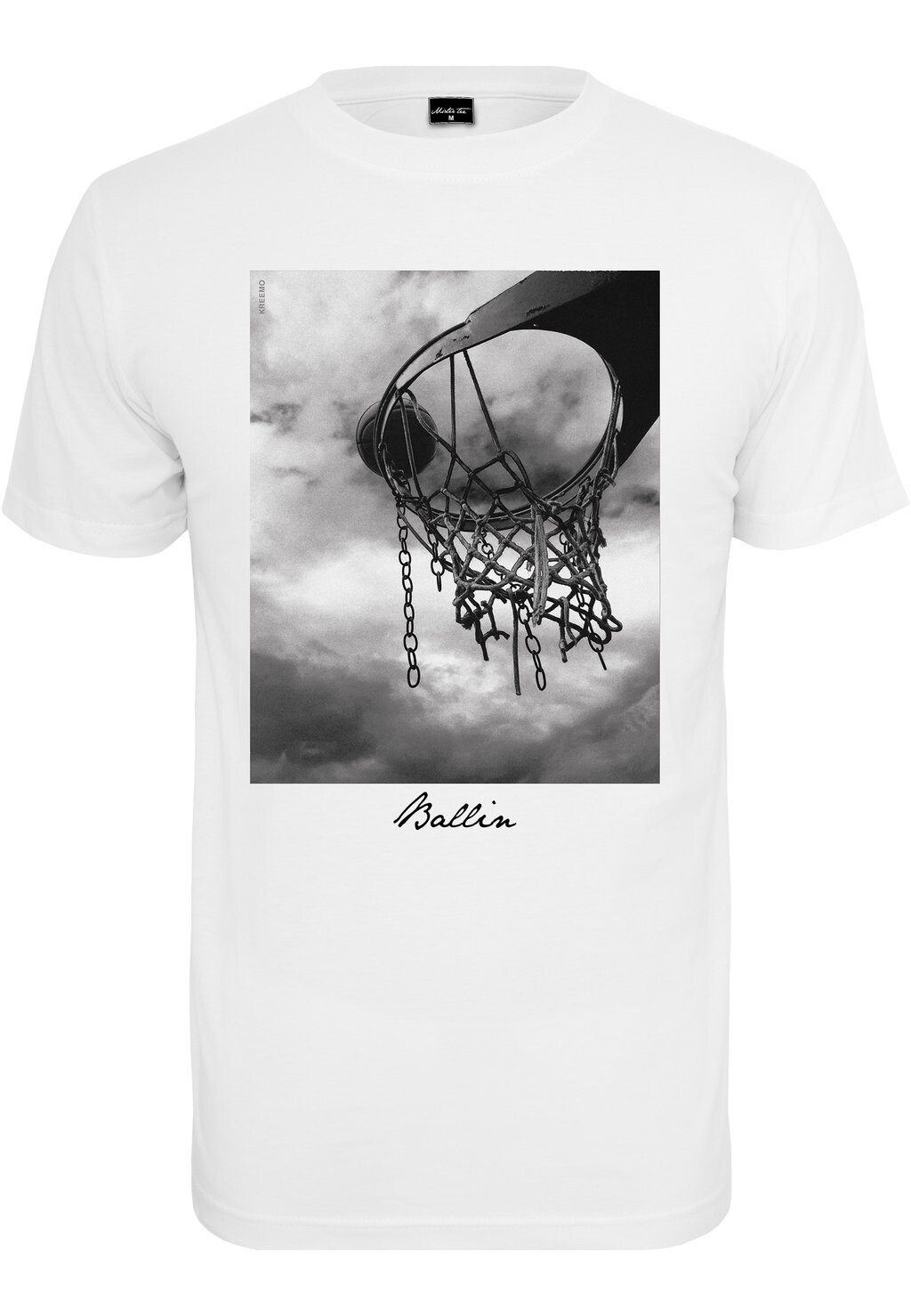 

Футболка с принтом HERREN BALLIN Mister Tee, белый