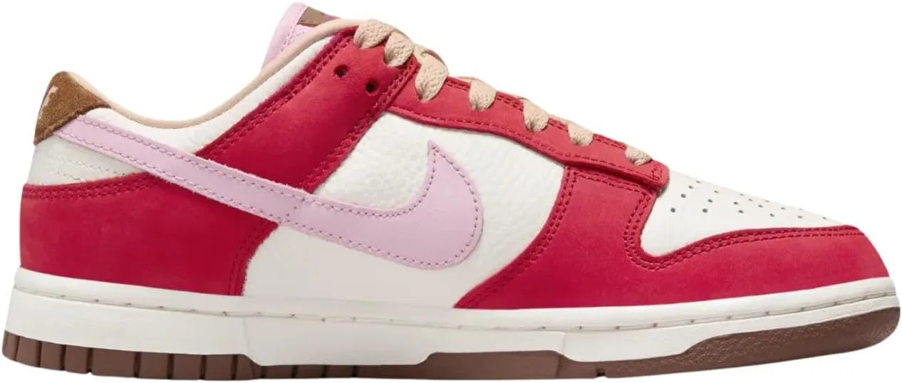 Женские баскетбольные кроссовки Nike W Dunk Low, Sport Red Sheen Sail Brown — фото 2