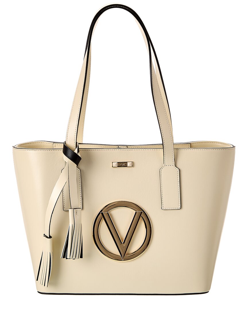 

Кожаная сумка-тоут Valentino by Mario Valentino Prince Forever, белый