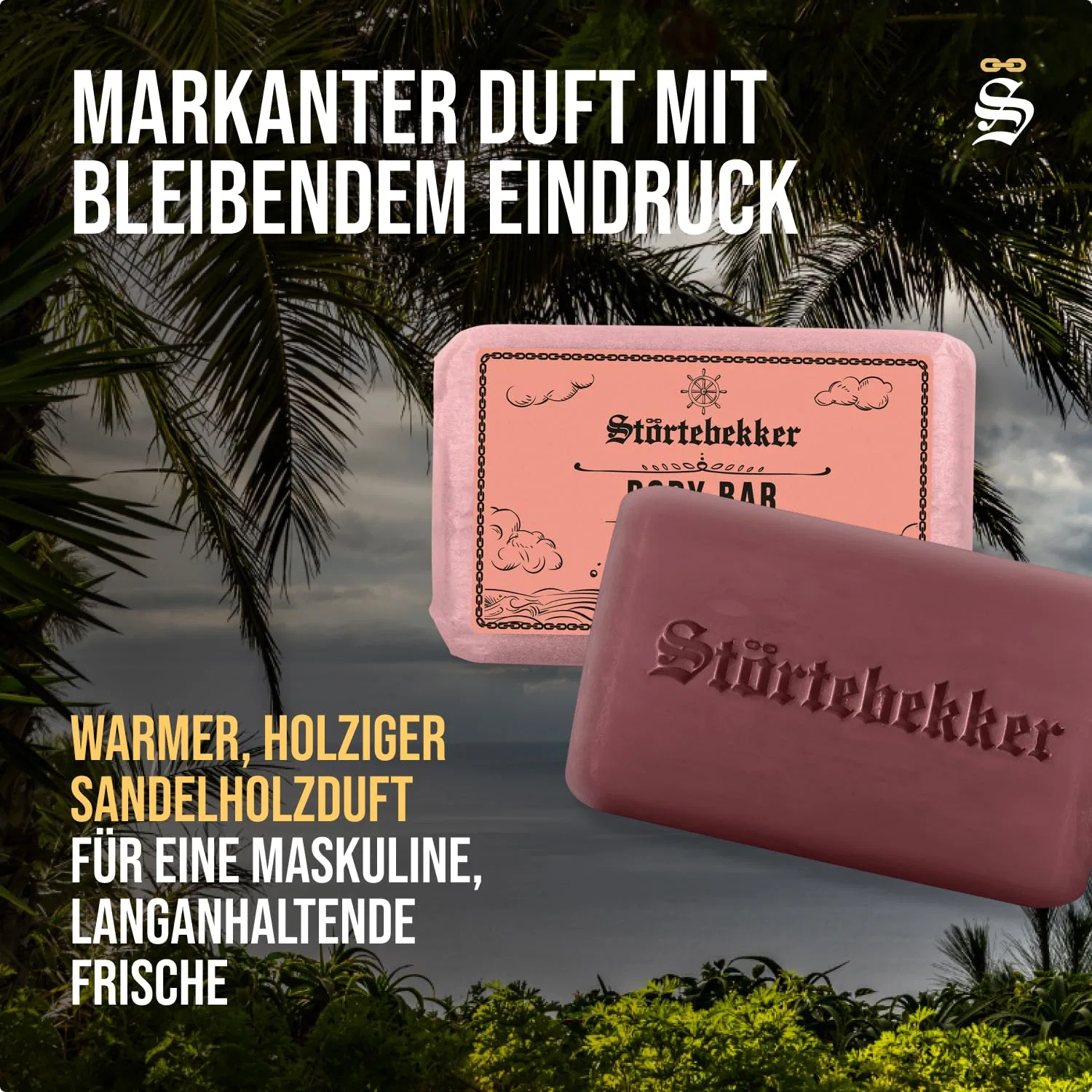 Твердый гель для душа «Tortuga» от Störtebekker Premium Body Bar, 3 x 120 г Störtebekker Shaving Accessories, 3 X 120 G — фото 4