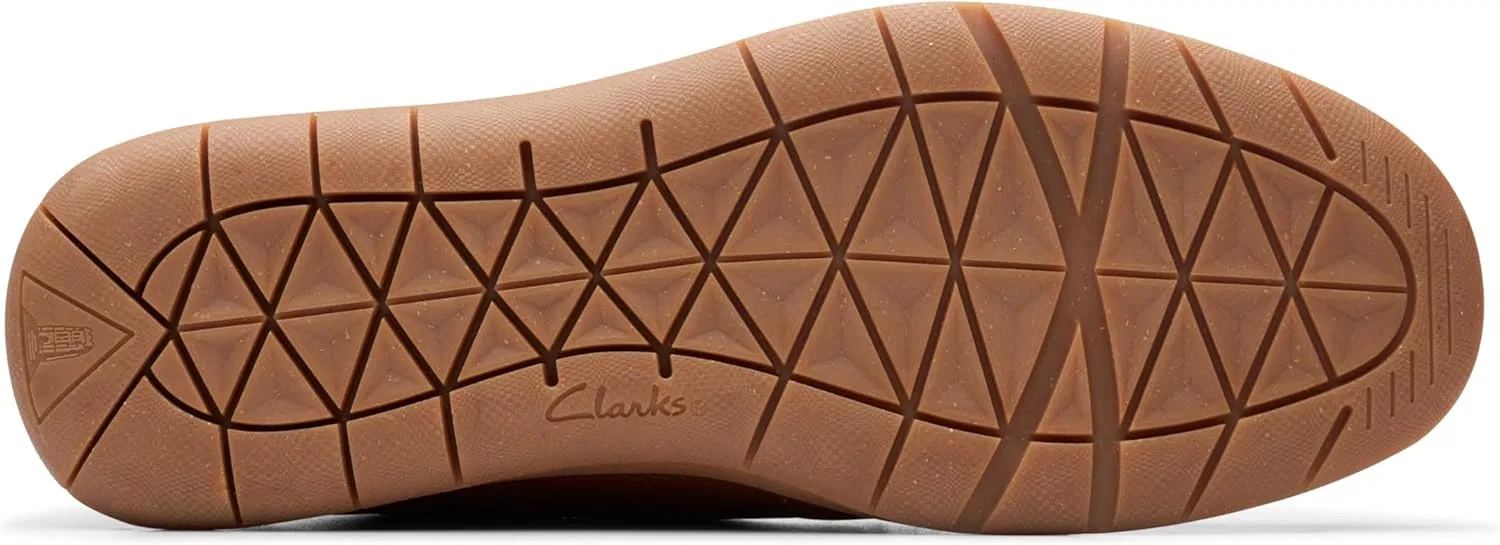 Мокасины из натуральной кожи Clarks, светло-коричневый — фото 4