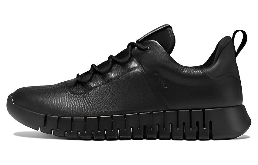 

Кроссовки ecco Gruuv Waterproof Leather Sneakers, черный