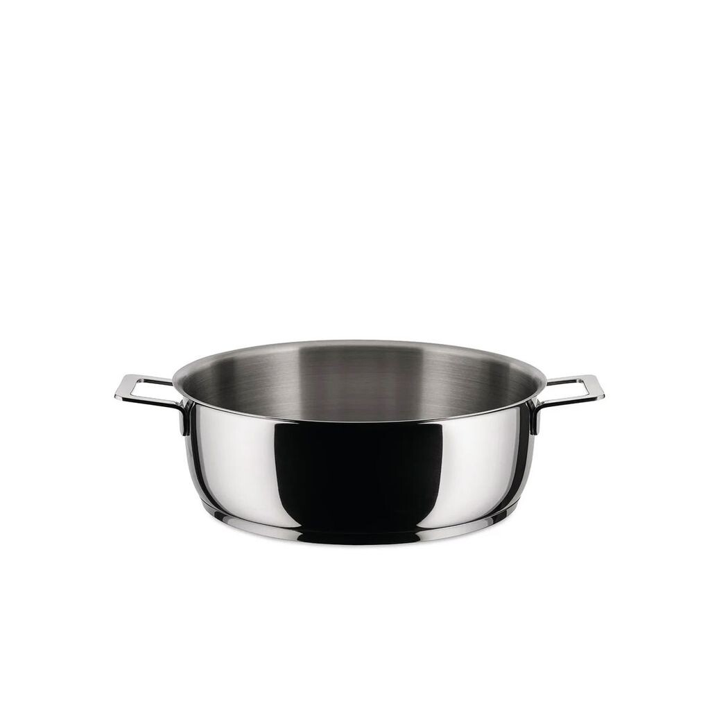 

Alessi Pots&Pans - Плоская кастрюля с двумя ручками - Ø 24 см