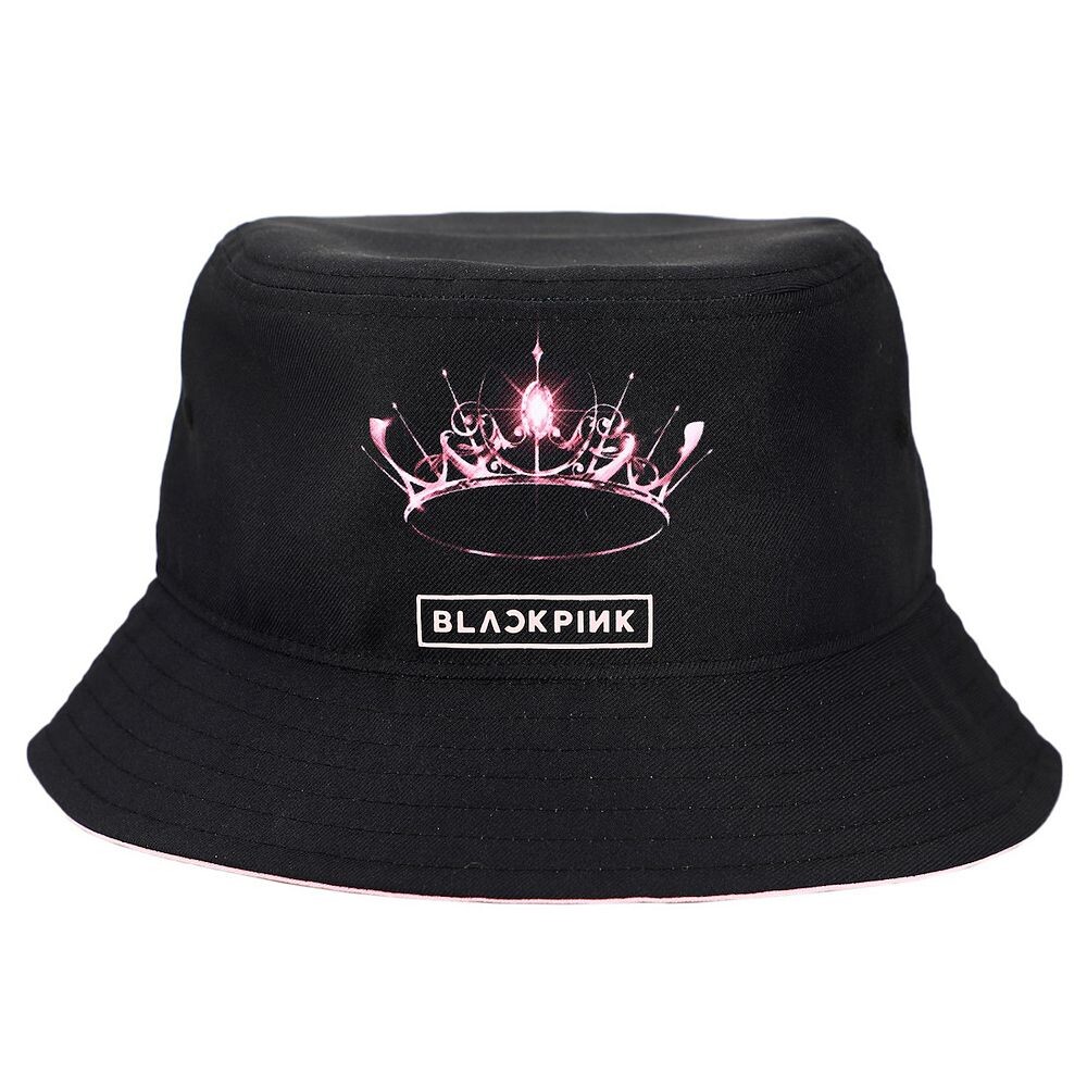 

Женская панама с логотипом Blackpink Tiara Licensed Character, черный