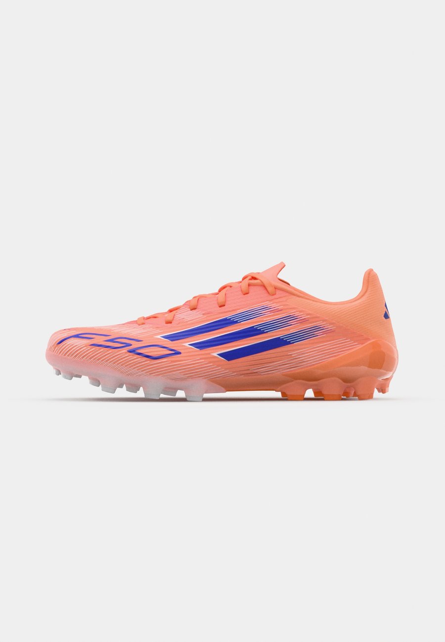 Кроссовки Adidas Performance F50 LEAGUE ARTIFICIAL GROUND FOOTBALL BOOTS, Beam Orange/Lucid Blue/Footwear White/Orange — фото 2