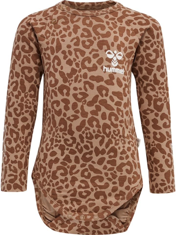 

Комбинезон для активного отдыха Nomi Body Longsleeve коричневого цвета Hummel