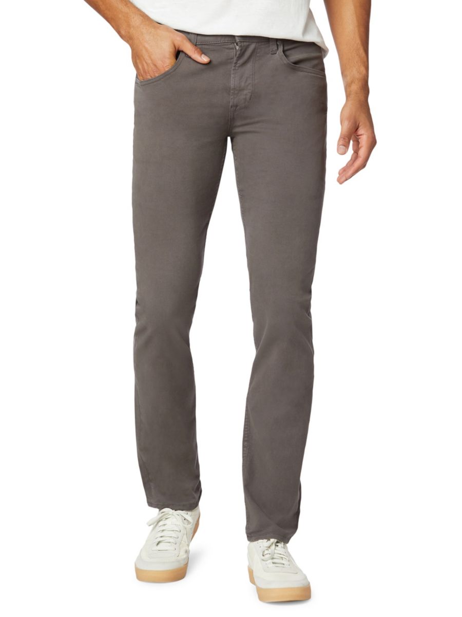 

Брюки Blake Stretch Slim-Prints из твила Hudson Jeans, цвет Dark Grey