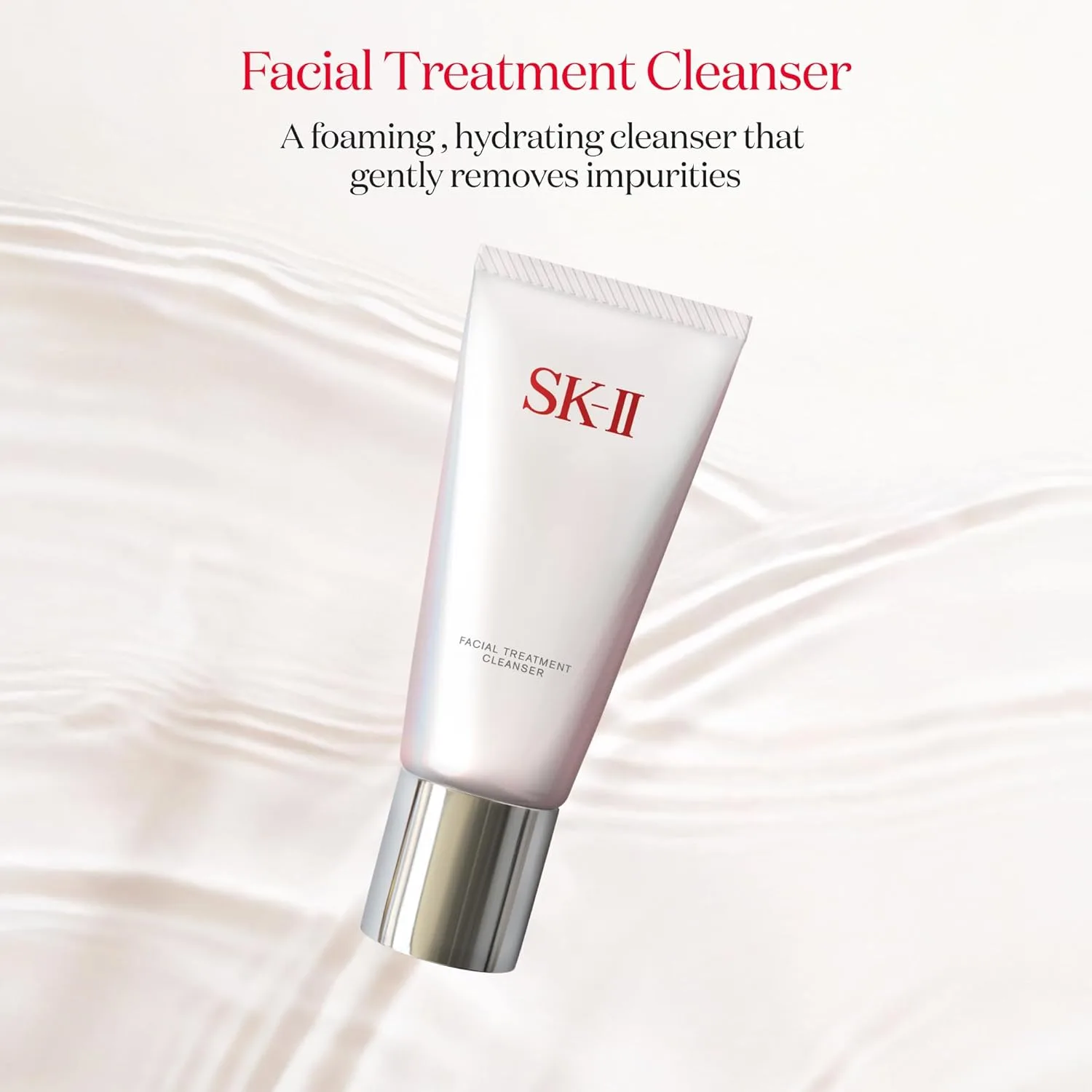 Крем для лица SK-II — Пенящееся средство для умывания - нежное средство для умывания тусклой и сухой кожи, 100 мл — фото 2