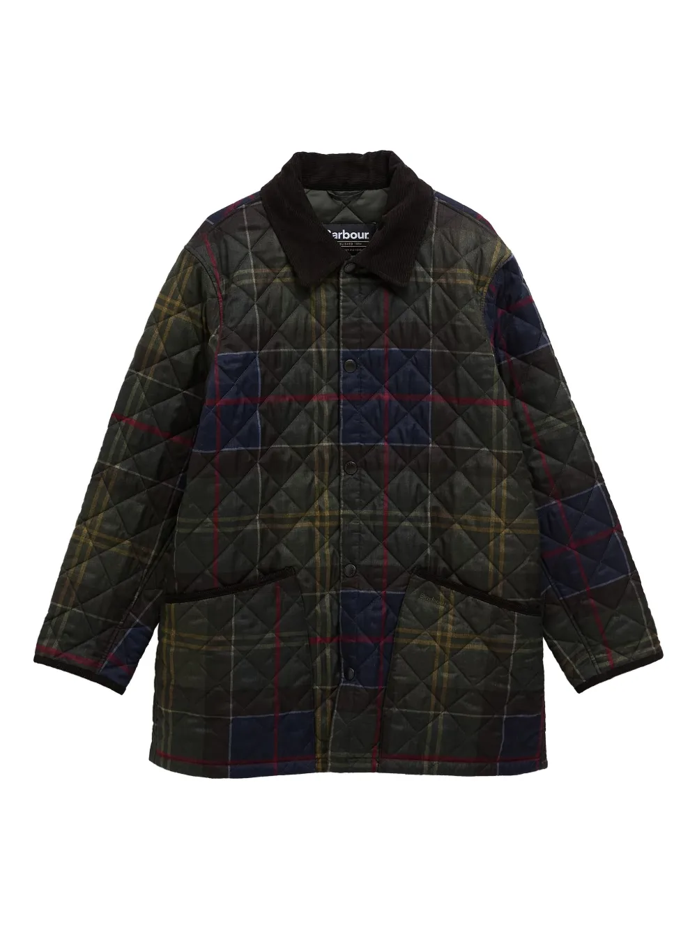 

Стеганая куртка Liddesdale Barbour, зеленый