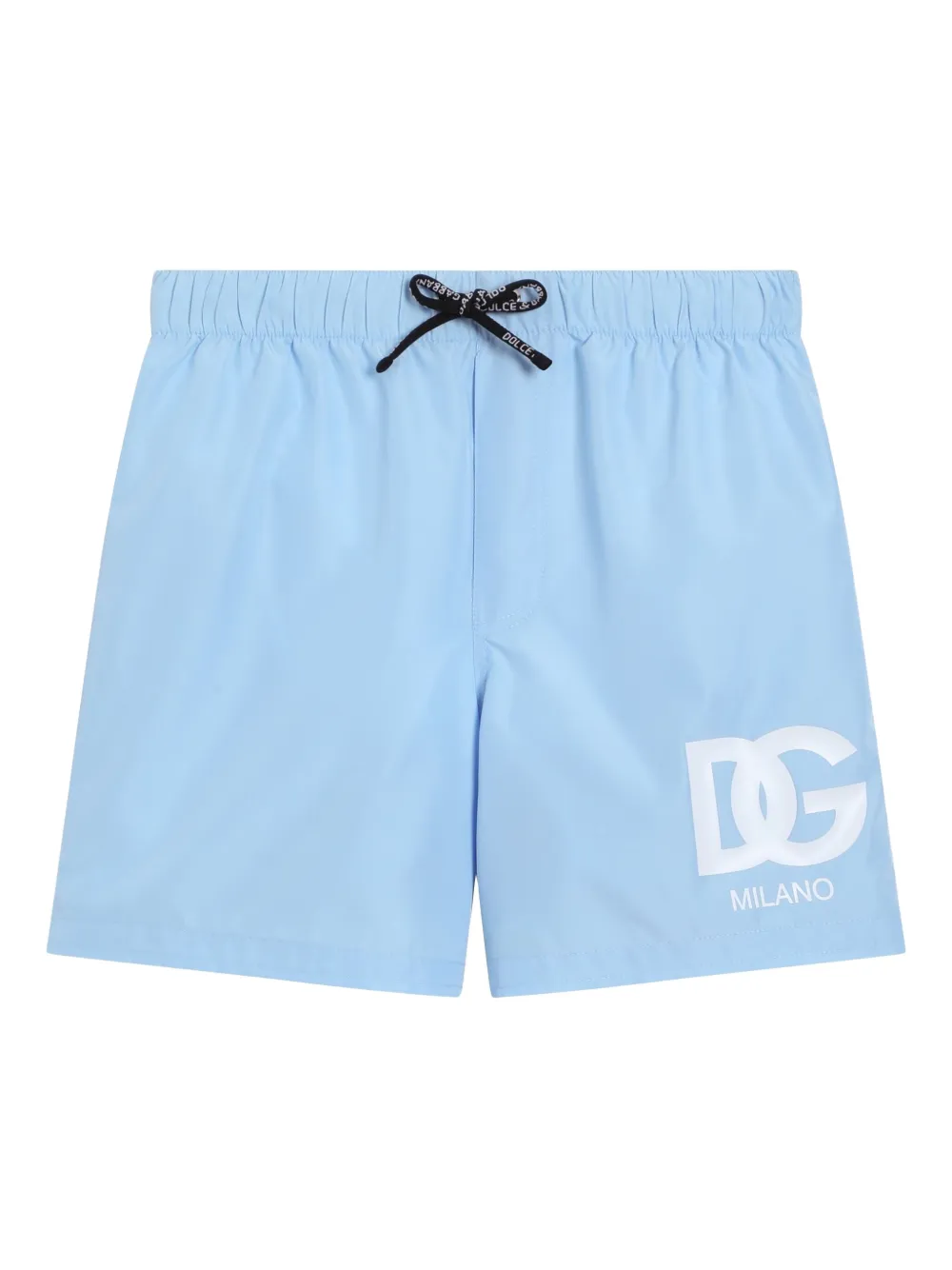 

Плавки-шорты с логотипом Dolce & Gabbana Kids, синий