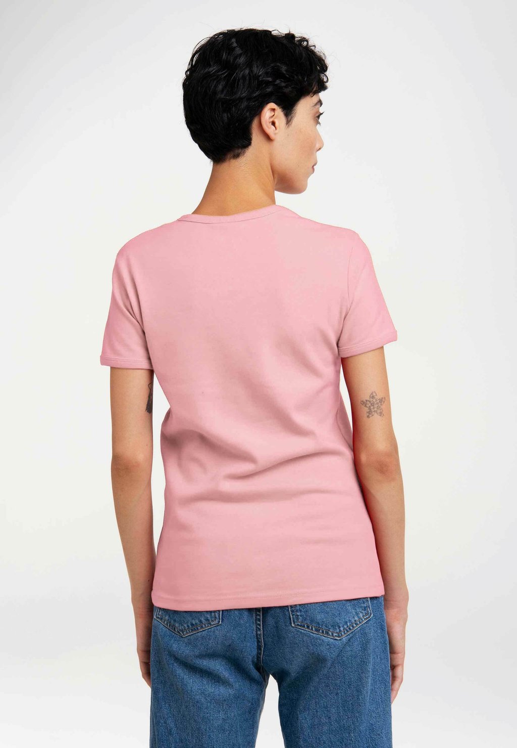 

Футболка с принтом SENDUNG MIT DER MAUS ELEFANT LOGOSHIRT, светло-розовый