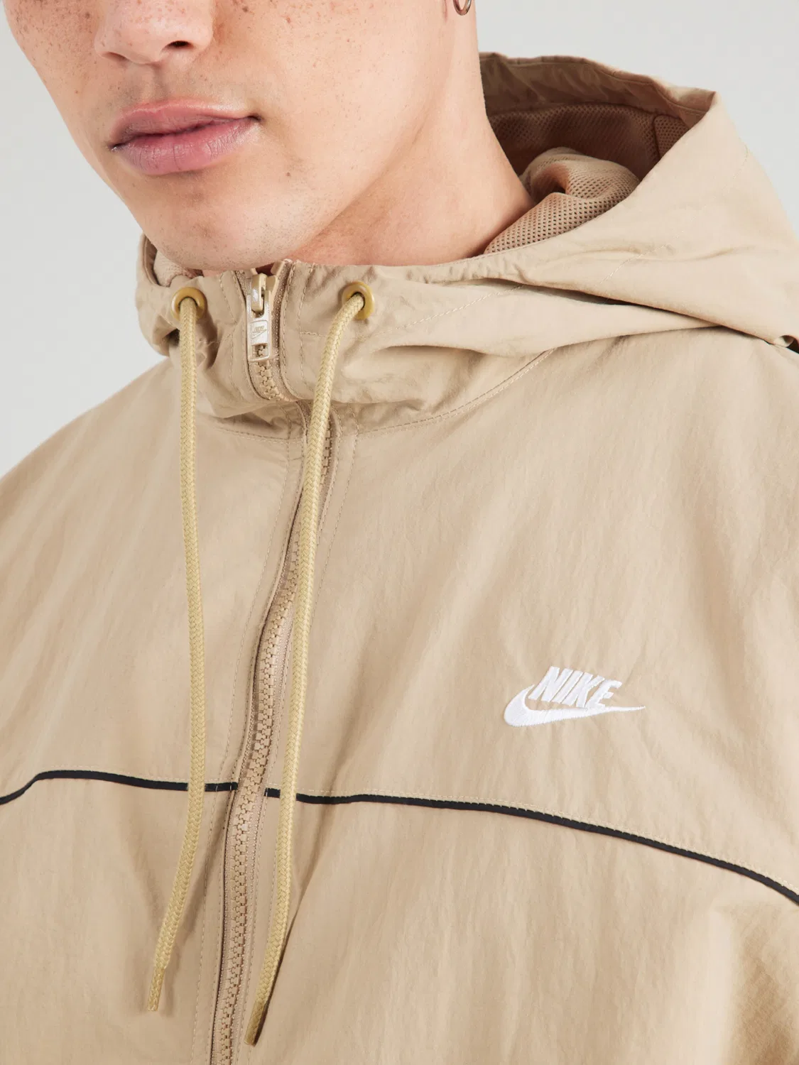 Куртка межсезонья 'CLUB' Nike Sportswear, Cream — фото 2