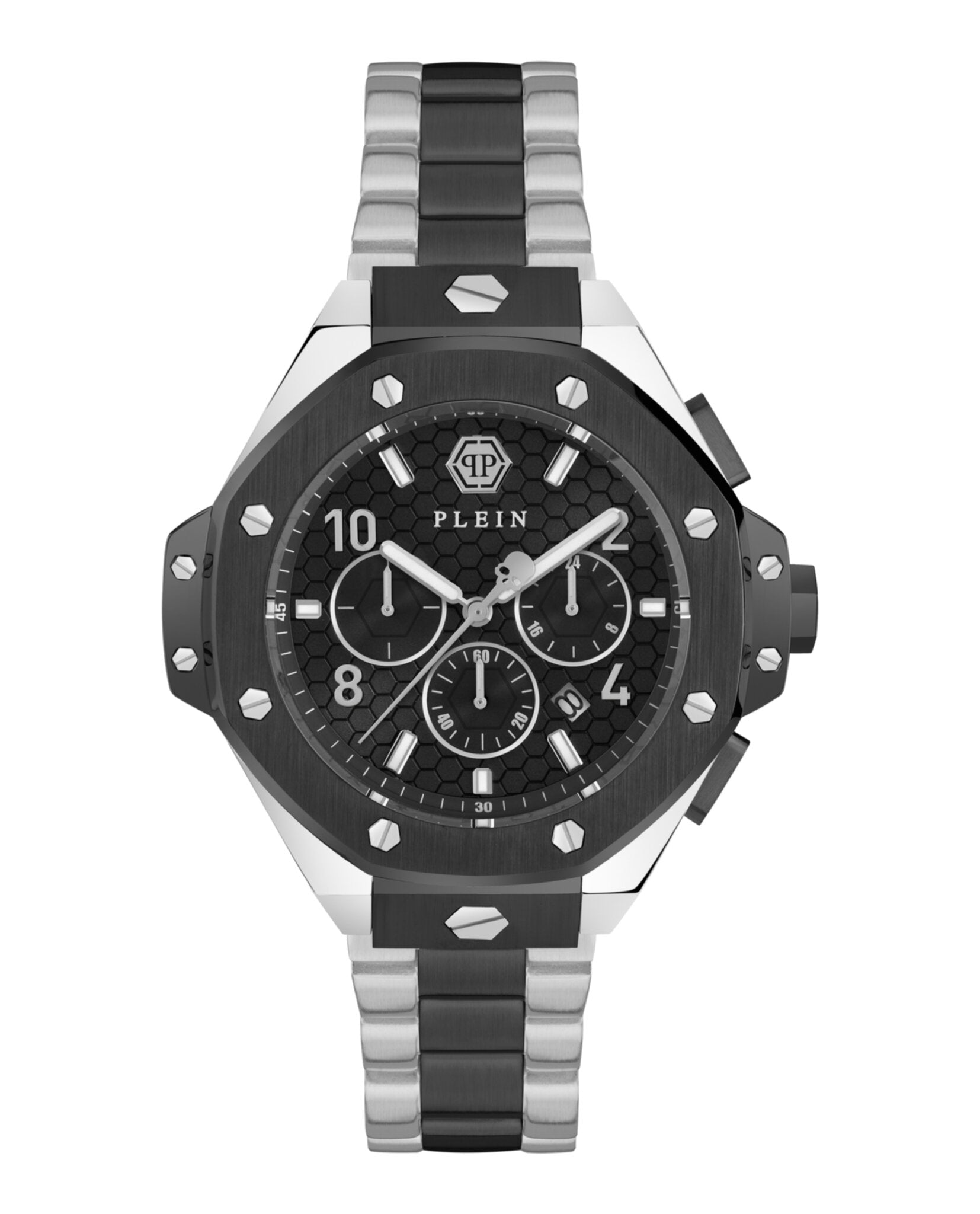 

Часы Plein Chrono Royal PHILIPP PLEIN, цвет two tone/two tone/black