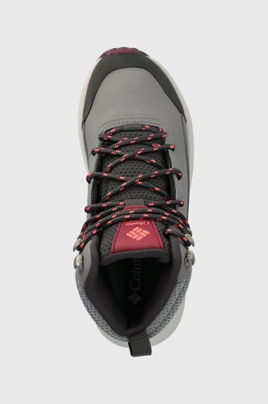 Женские кроссовки Columbia Trailstorm Peak из натуральной кожи и дышащей ткани, серый — фото 4