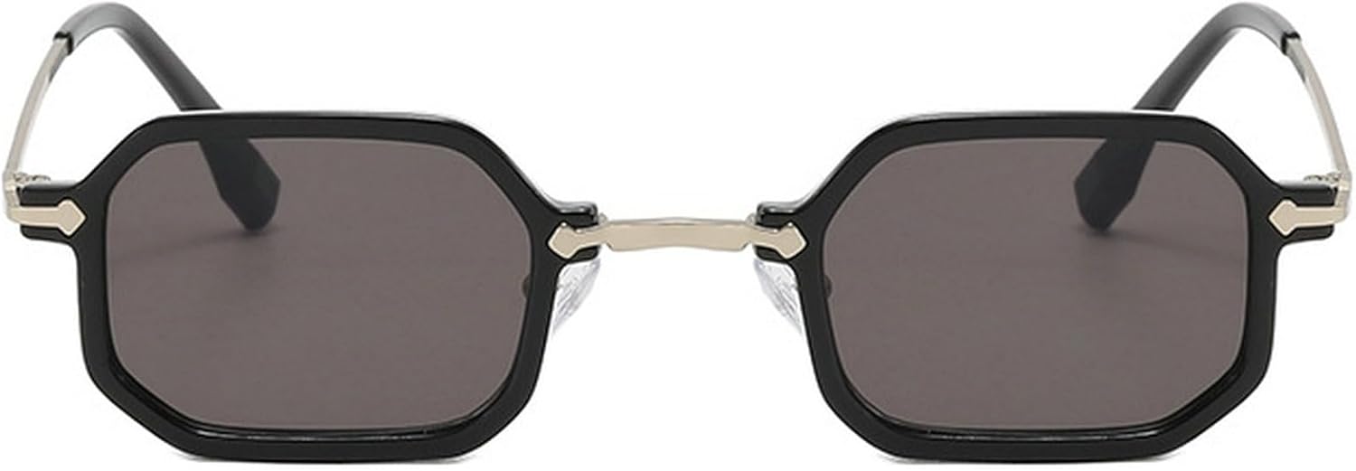 

Маленькие винтажные солнцезащитные очки квадратной формы для женщин, металлические, конфетного цвета, модные, с леопардовым принтом, зеленые, прямоугольные, с защитой от УФ-излучения UV400 mincl, C1