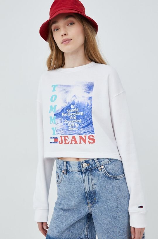 

Фуфайка Tommy Jeans, белый