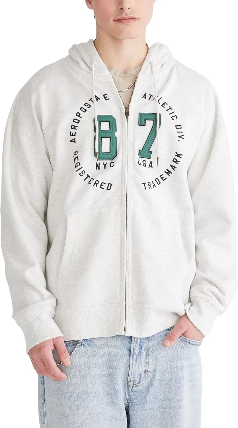 

Aeropostale мужская худи на молнии 87 Circle