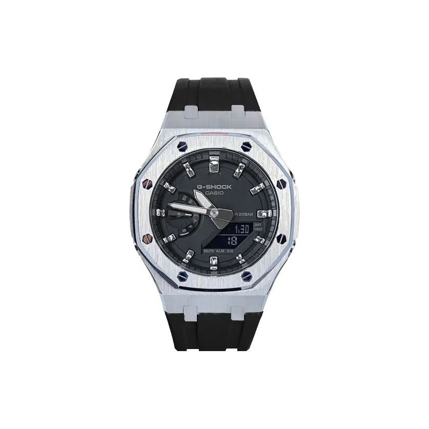 

CASIO Часы Unisex Black Watch, Cold Blade Warrior, Silver Black