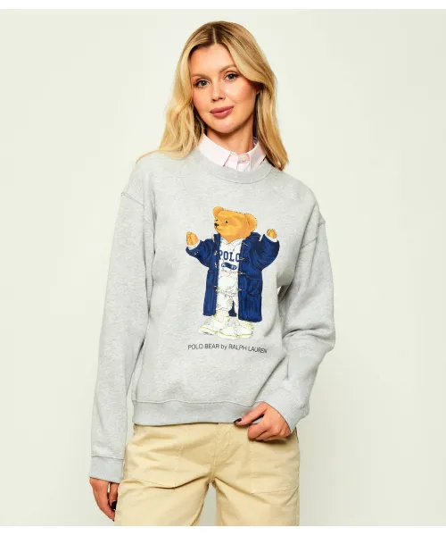 

Толстовка Regular fit Polo Ralph Lauren, серый