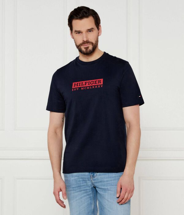 

Футболки Regular fit Tommy Hilfiger, синий