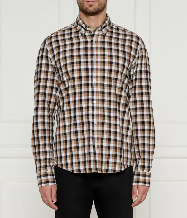 Рубашка regular fit Boss, мультиколор