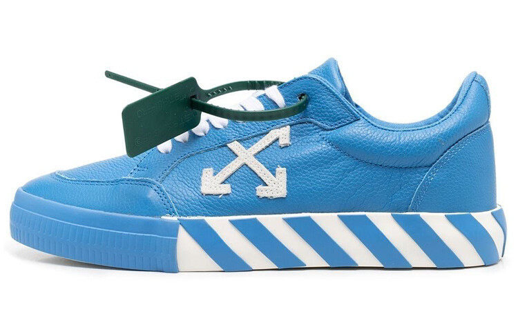 

Кеды мужские Off-White для скейтбординга, голубой / белый