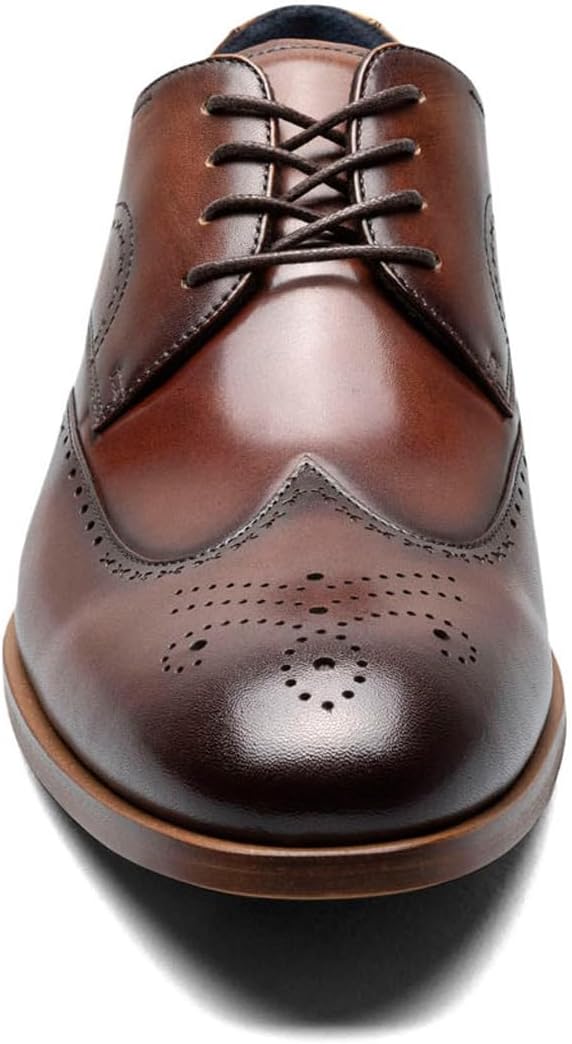 Мужские кроссовки Stacy Adams Brayden Wingtip на шнуровке, коричневый — фото 4