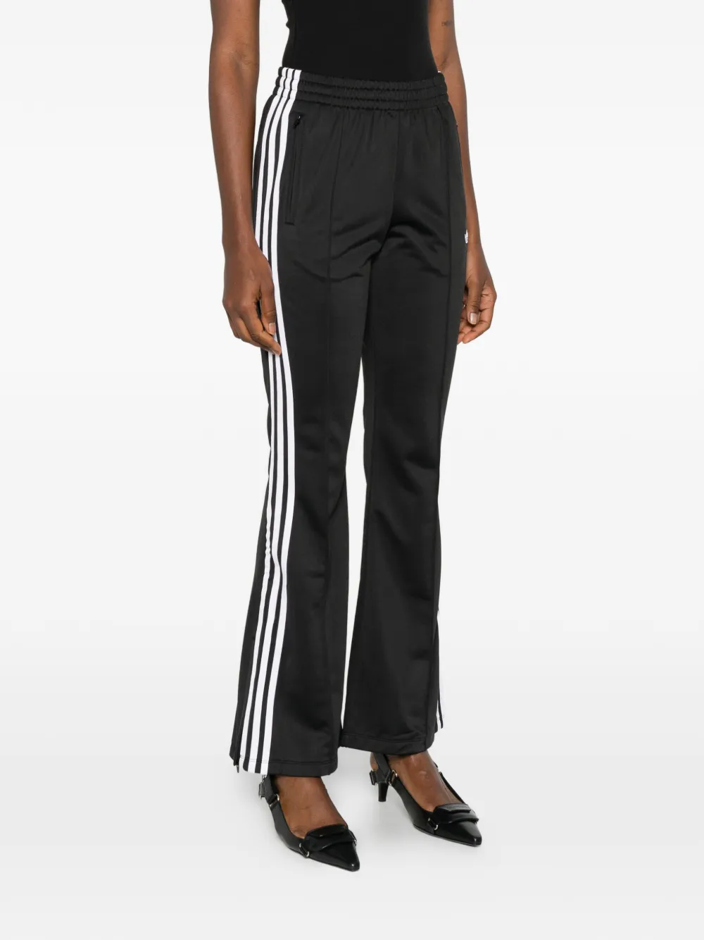 Спортивные брюки BB Firebird в полоску Adidas, черный — фото 3